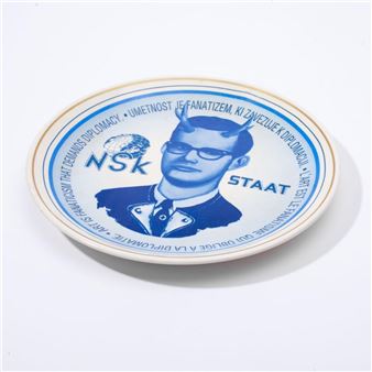MISSION TO SLOVENIA PLATE - Charles Krafft