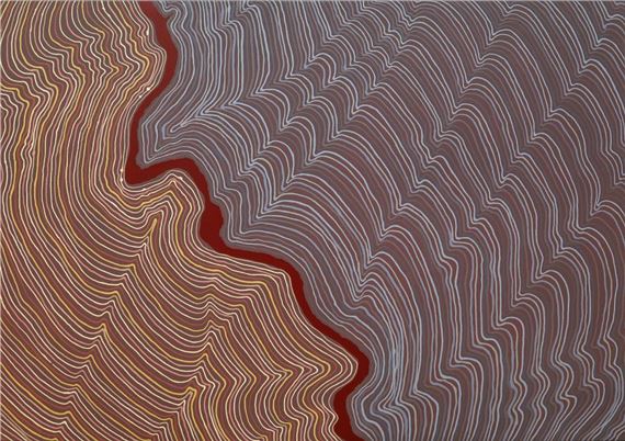 Walpa- Walking on Country by Robby Wirramanda, 2024