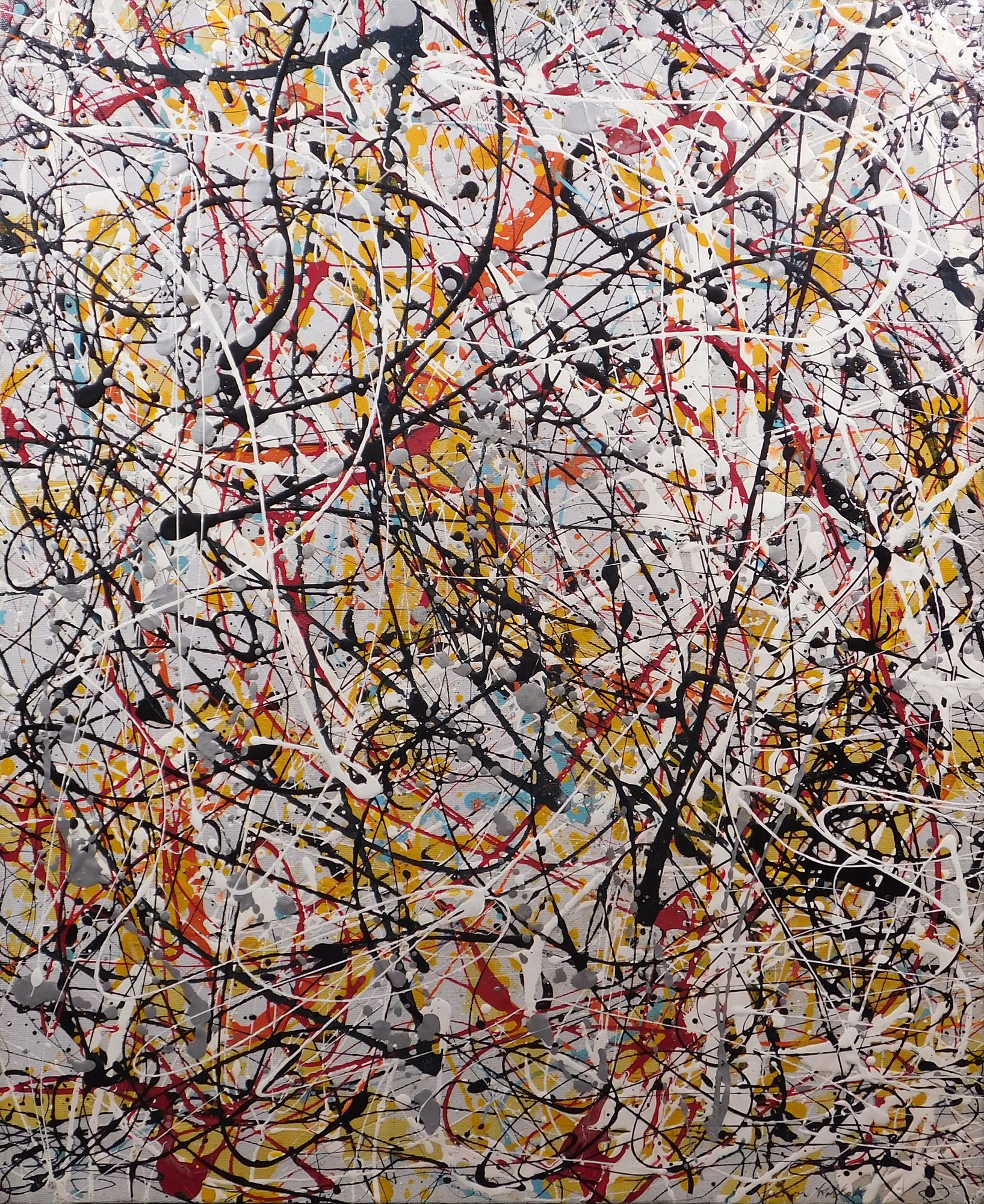 Jackson Pollock | Drip Painting | MutualArt