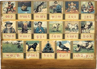 Educatief leesplankje in Nederlandse stijl - Kees Boeke