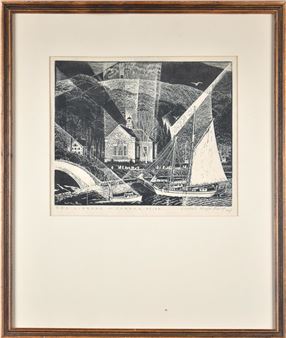 The Library, Camden Maine - Caroll Thayer Berry