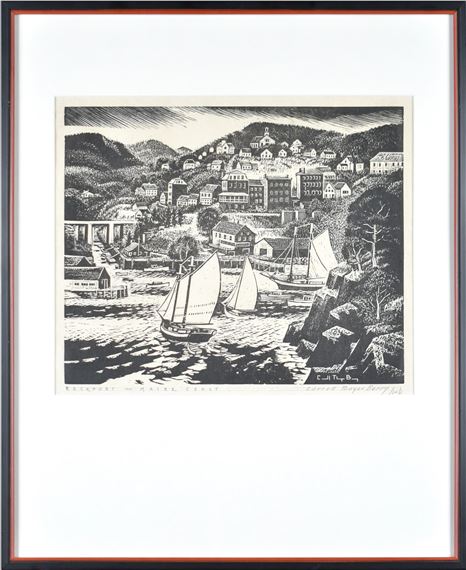 Rockport, Maine Coast by Caroll Thayer Berry