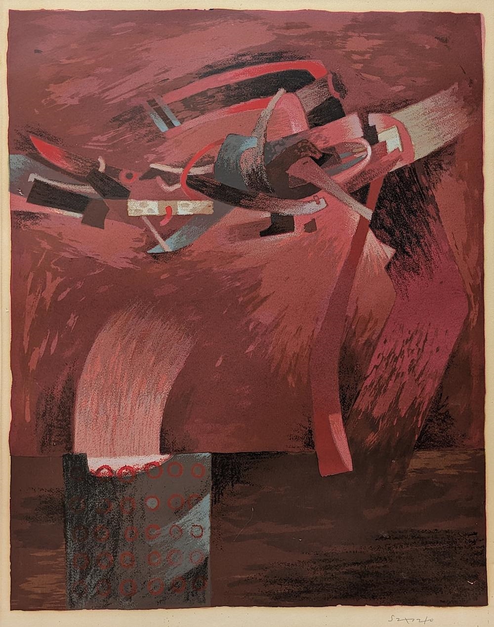 Fernando de Szyszlo | Original Stone Lithograph | MutualArt