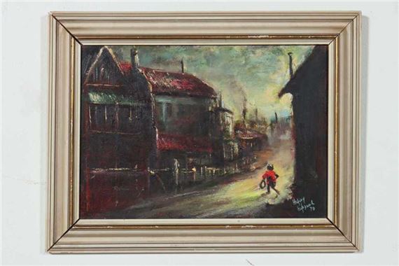 Boy in Slums by Charles Edward Hopgood, (19)70
