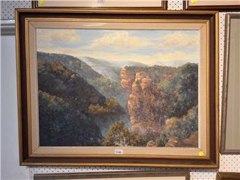 Kanangra wall, Blue Mountains - Edna Byrne