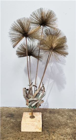 Curtis Jeré | AN ABSTRACT WIRE WORK SCULPTURE | MutualArt