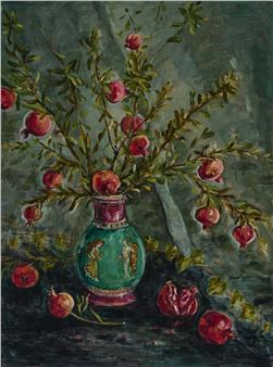 Narcissus and Echo with Pomegranate - Kacy Grainger