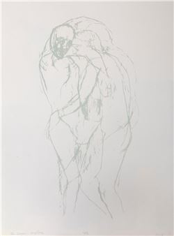 The Lovers - Leon Golub