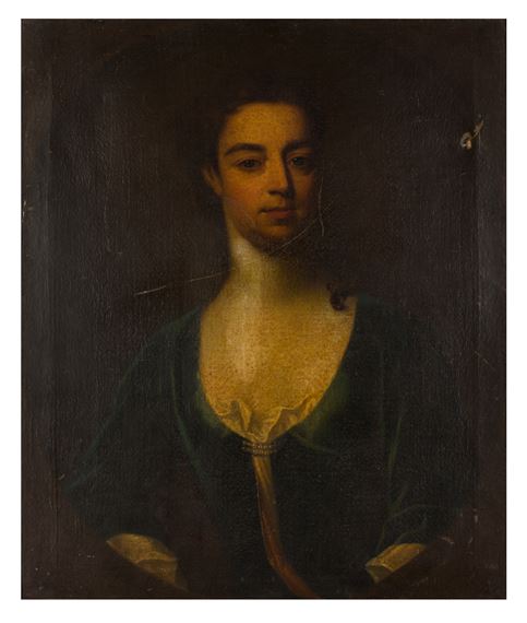 Portrait of a lady, traditionally held to be Jane Bigg Wither - Enoch Seeman