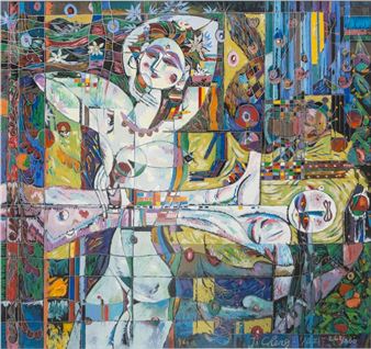 Untitled Abstract Figures - Ji Cheng