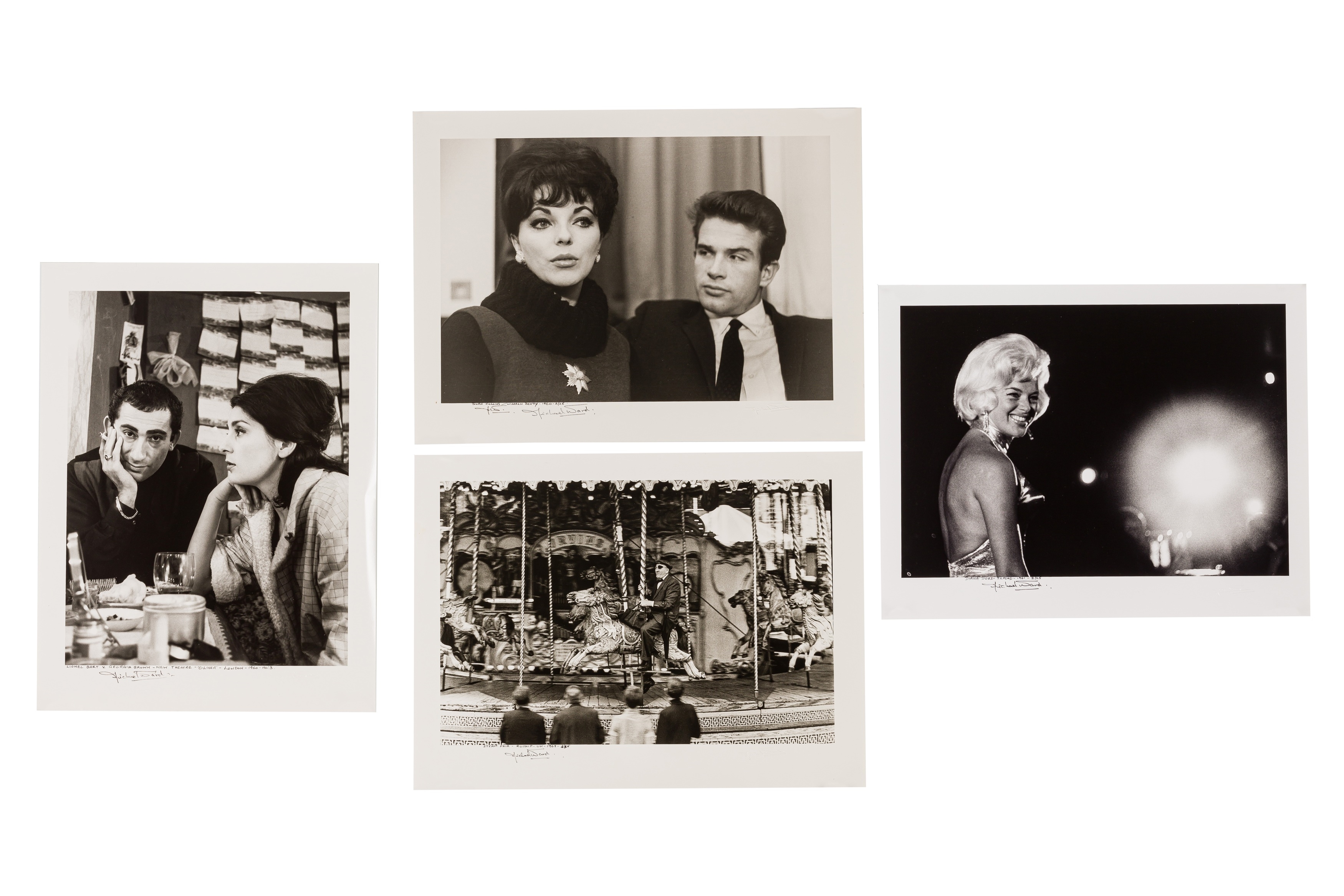 Artwork by Michael Ward, LONDON THEATER & FILM PERSONALITIES, Made of Silver Gelatin Prints