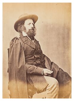 PORTRAIT OF ALFRED, LORD TENNYSON - James Mudd