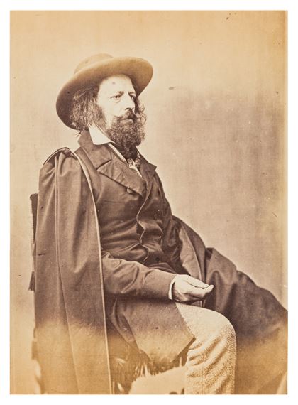 PORTRAIT OF ALFRED, LORD TENNYSON - James Mudd