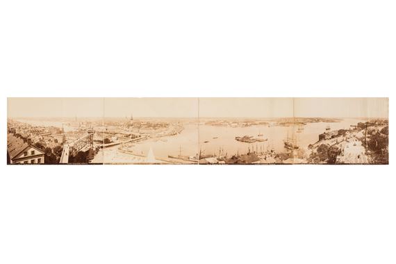 Stockholm Från Mosebacke by Axel Lindahl, c.1880