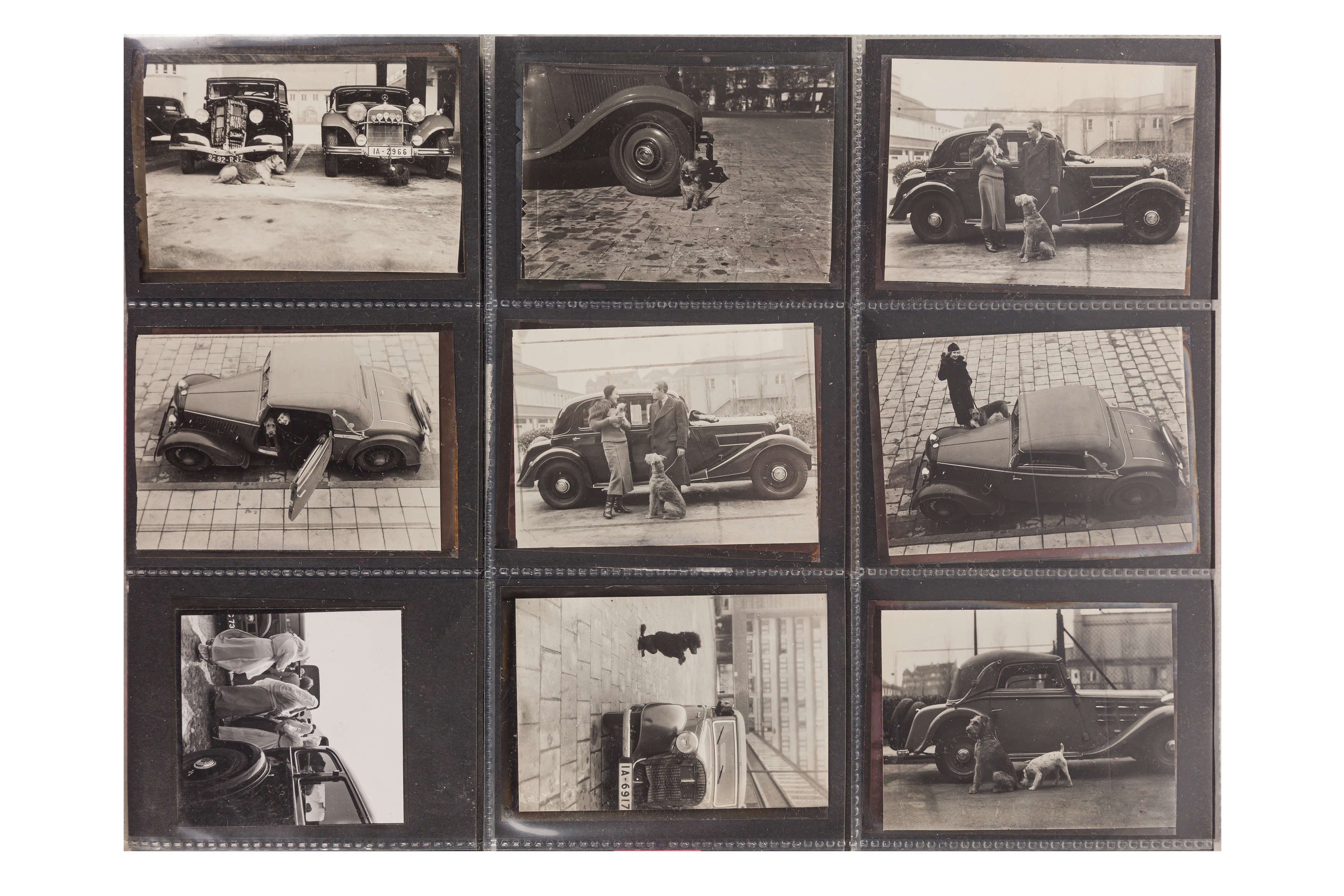 Artwork by Zoltan Glass, Stephen Glass, A binder of over 600 silver gelatin contact prints, Made of Silver Gelatin Contact Prints