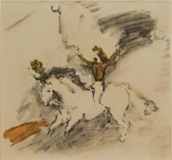 Marcel Vertès | Circus Rider | MutualArt