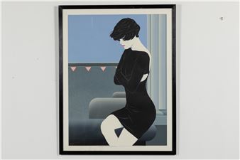 A 1980s-style figure of a lady - Carlos Sanchez