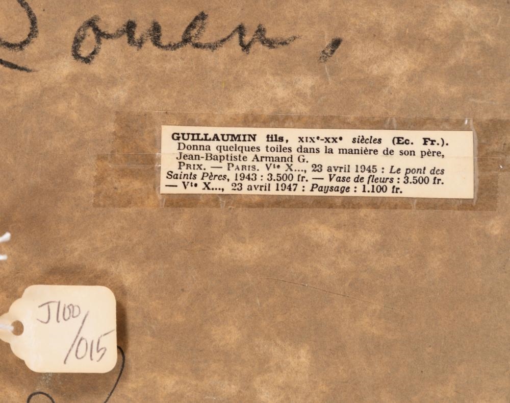 Artwork by Armand Guillaumin II, Ronen's Grocery Store, Made of Oil On Canvas Board