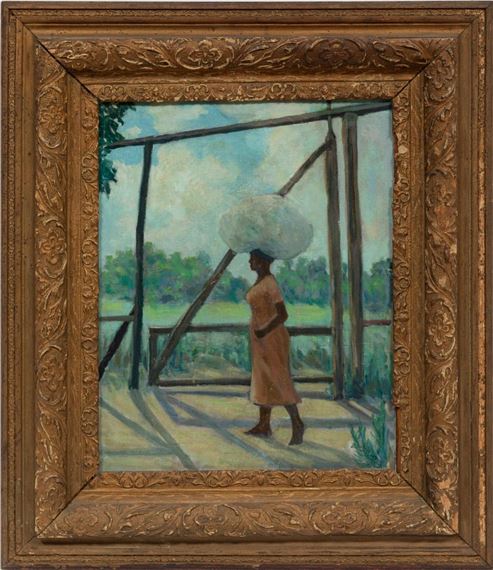 Washwoman - Gideon Townsend Stanton