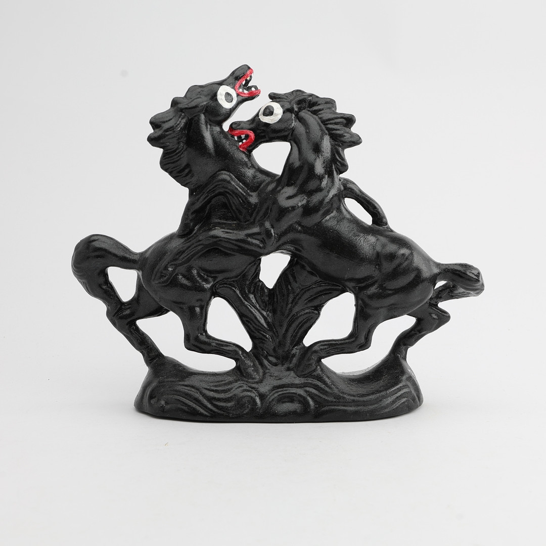 Artwork by Makode Linde, Untitled, Made of Bemålad konstmassa