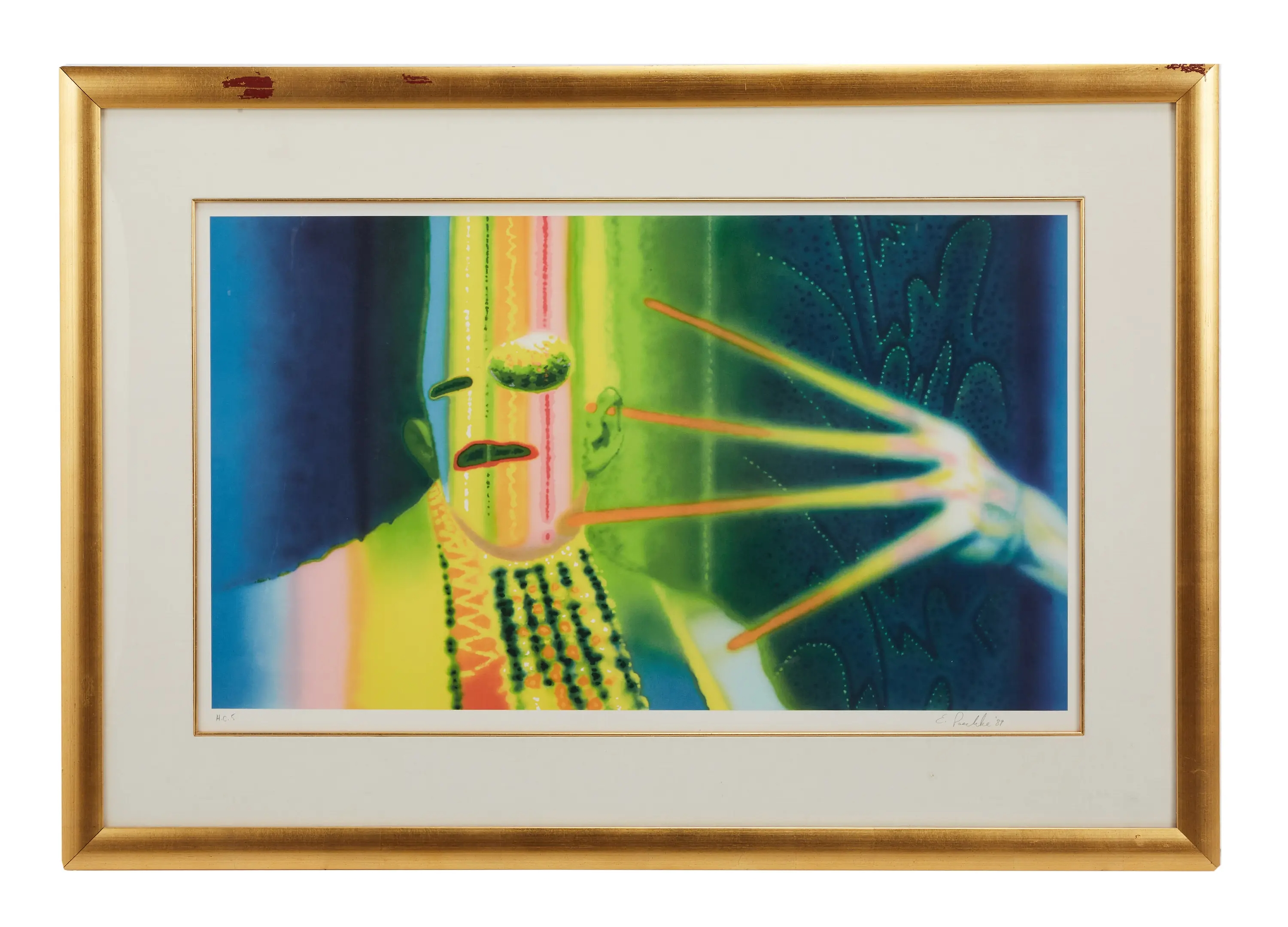 Ed Paschke | George Mills (1989) | MutualArt