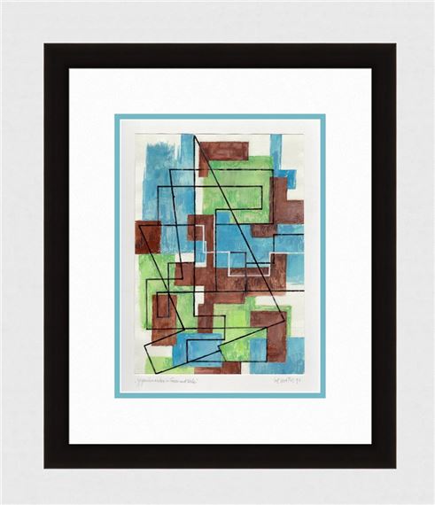 Josef Johann Mathis | Opposites in Form and Color (1996) | MutualArt