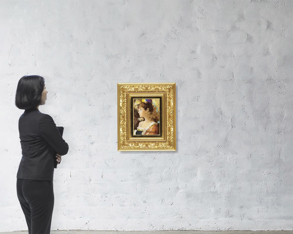 Artwork by Takehiko Miyanaga, Sho, Made of oil on canvas