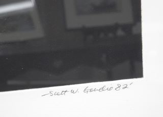 Artwork by Scott Goudie, On The Downs, Made of Mezzotint