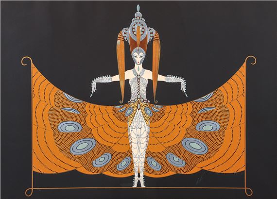 Erté | The Hindu Princess (1987) | MutualArt