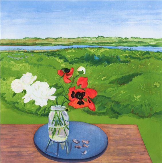 Poppies and Peonies - Jane Freilicher