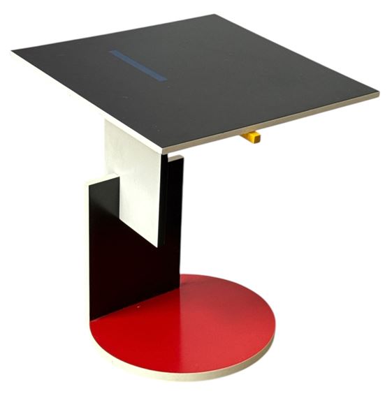 Schroeder Occasional Table by Gerrit Rietveld, Circa 1980s