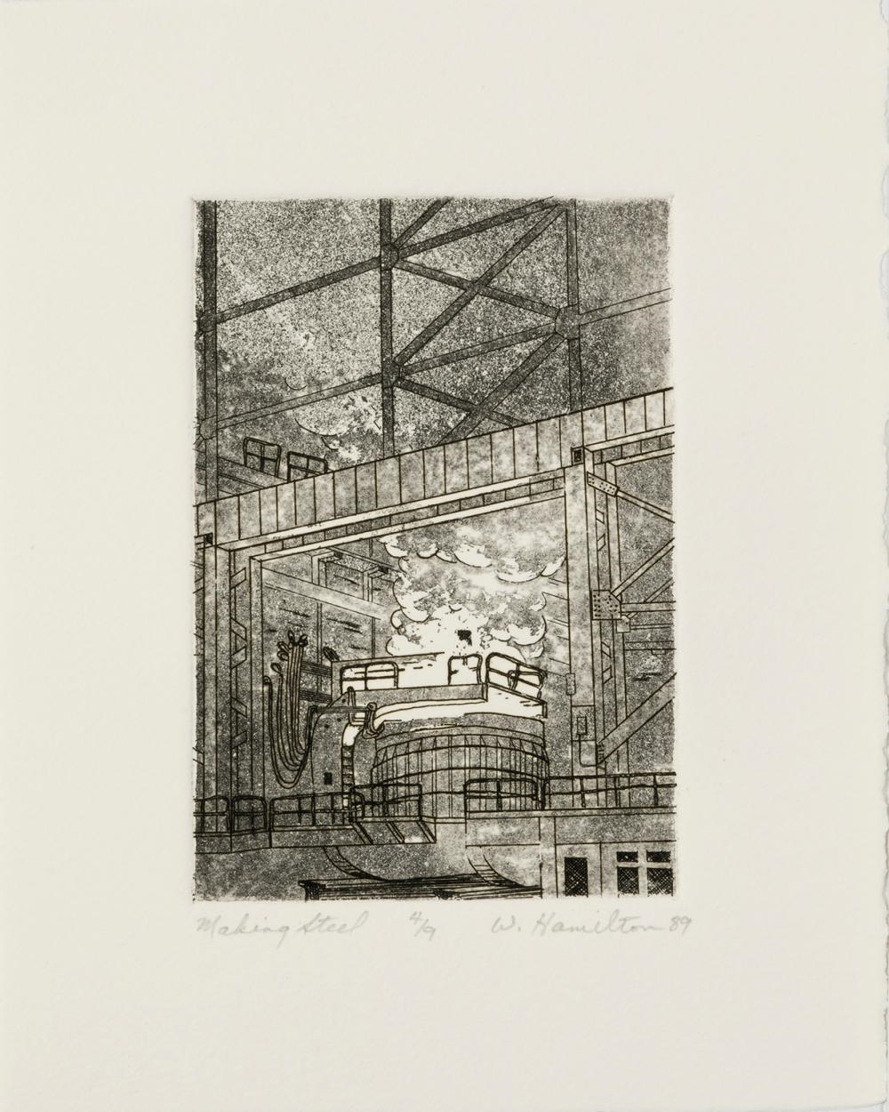 Wayne Hamilton | Making Steel (1989) | MutualArt