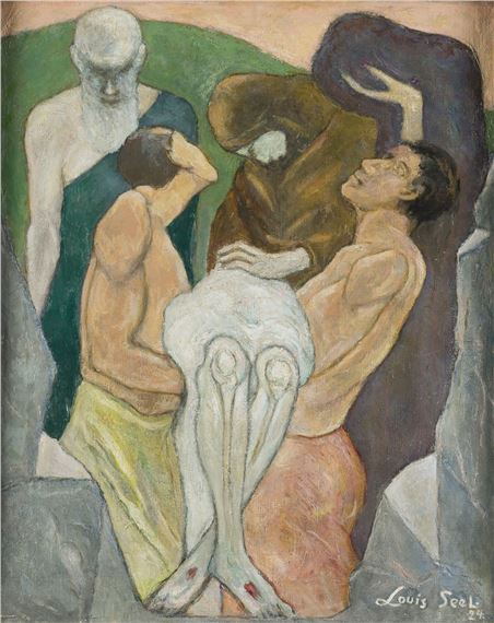ENTOMBMENT by Louis Seel, 1924