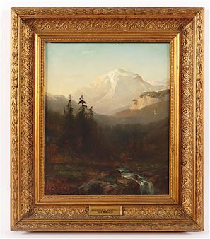 Gebirgslandschaft - Joseph Antonio Hekking