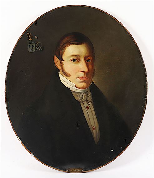 Portrait eines Mannes by Jean Baptiste Madou