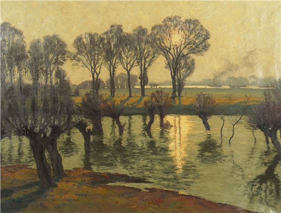 Niederrheinlandschaft - Alfred Rasenberger