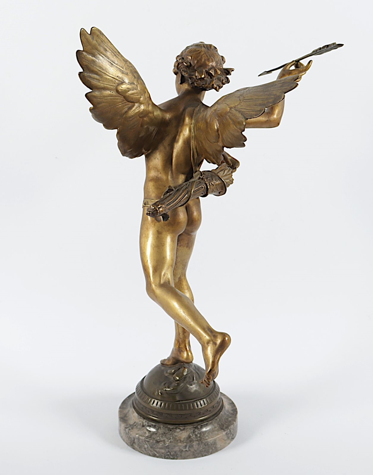 Artwork by Adolphe Itasse, Amor vainqueur - Siegreiche Liebe, Made of Bronze