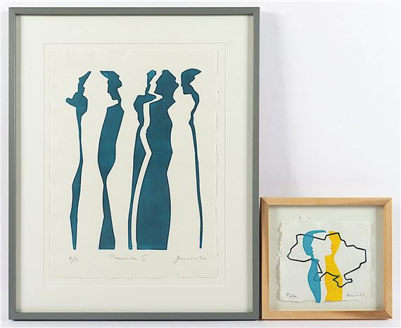 zwei Arbeiten - Wolfgang Hunecke