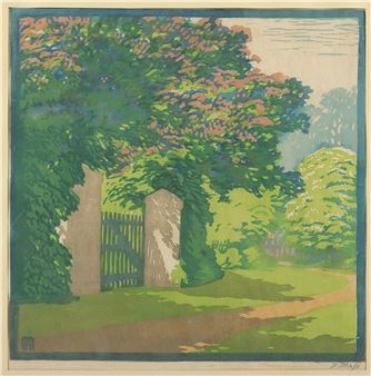 Gartenlandschaft - Helene Mass