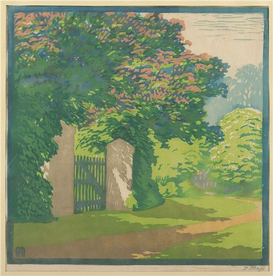 Gartenlandschaft - Helene Mass