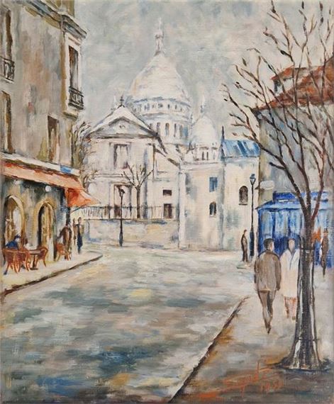 L'Eglise Saint-Pierre et le sacré coeur, Montmartre, Paris - Pierre Simon