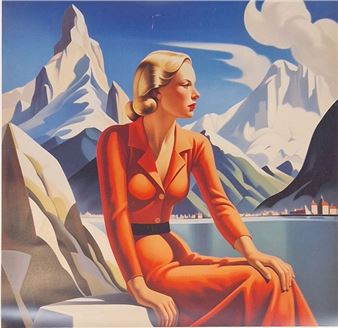 Norwegian Escapade, a tribute to Tamara de Lempicka - Ske