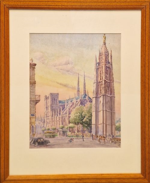 Artwork by Louis Arendt, Freckles, Made of Watercolor