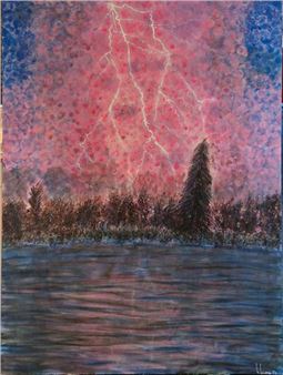 Lightning on the Seine - Hervé Loiseau