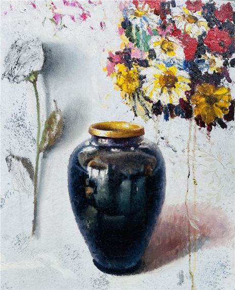Vase and flowers - Amir Shefet