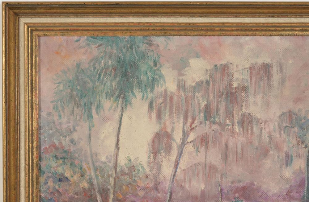 Artwork by Anna Belle Safier, A Florida Poem, Made of Oil On Board