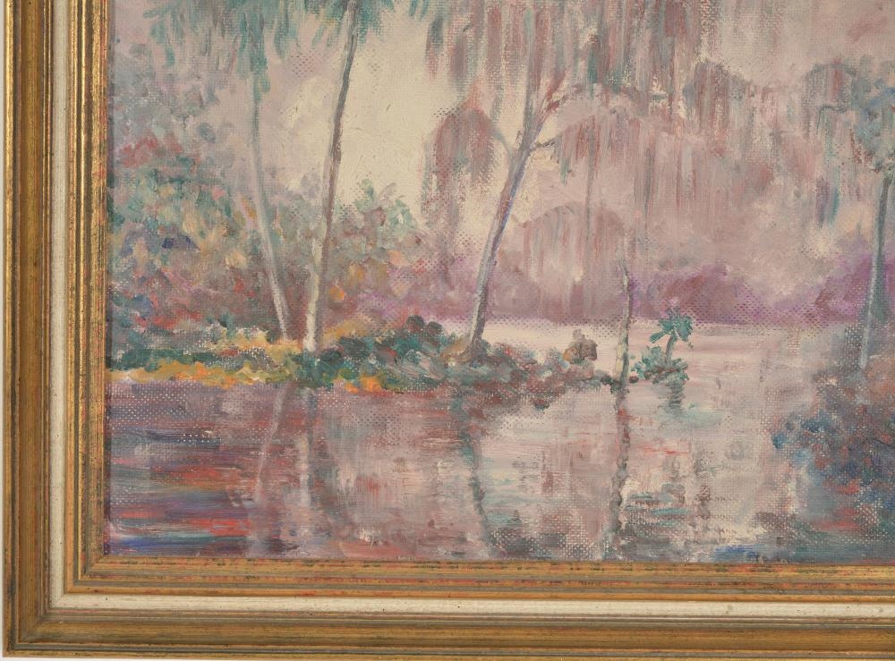 Artwork by Anna Belle Safier, A Florida Poem, Made of Oil On Board