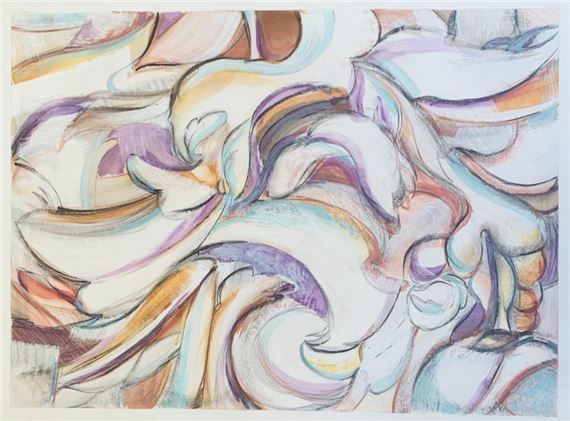 Kent Pachuta | Original acrylic on paper (1991) | MutualArt