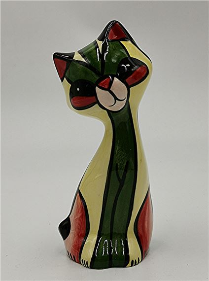 MODEL OF MISS PRIM THE CAT by Lorna Bailey