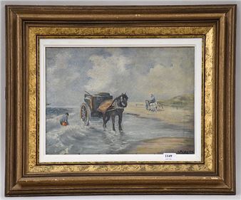 Pêcheurs à la mer du Nord - H. Segers